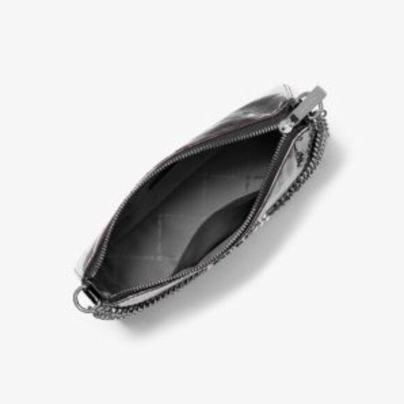 NWT - Jet Set Patent Logo Debossed Pochette and Card Case Gift Set - Picture 2 of 3